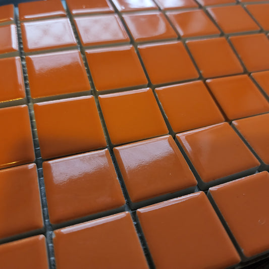 Beautiful GLOSS ORANGE Ceramic Sheets