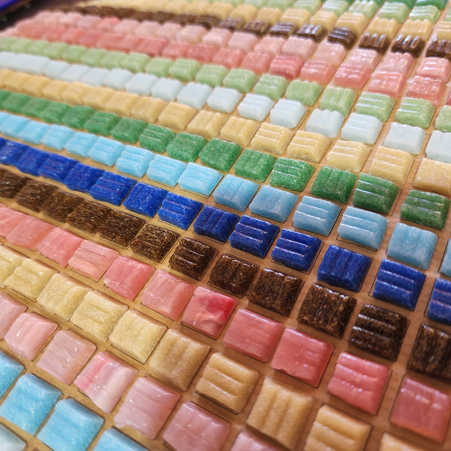 RAINBOW MINIS Tiny Tiles 1cm x 1cm Squares 500 grams