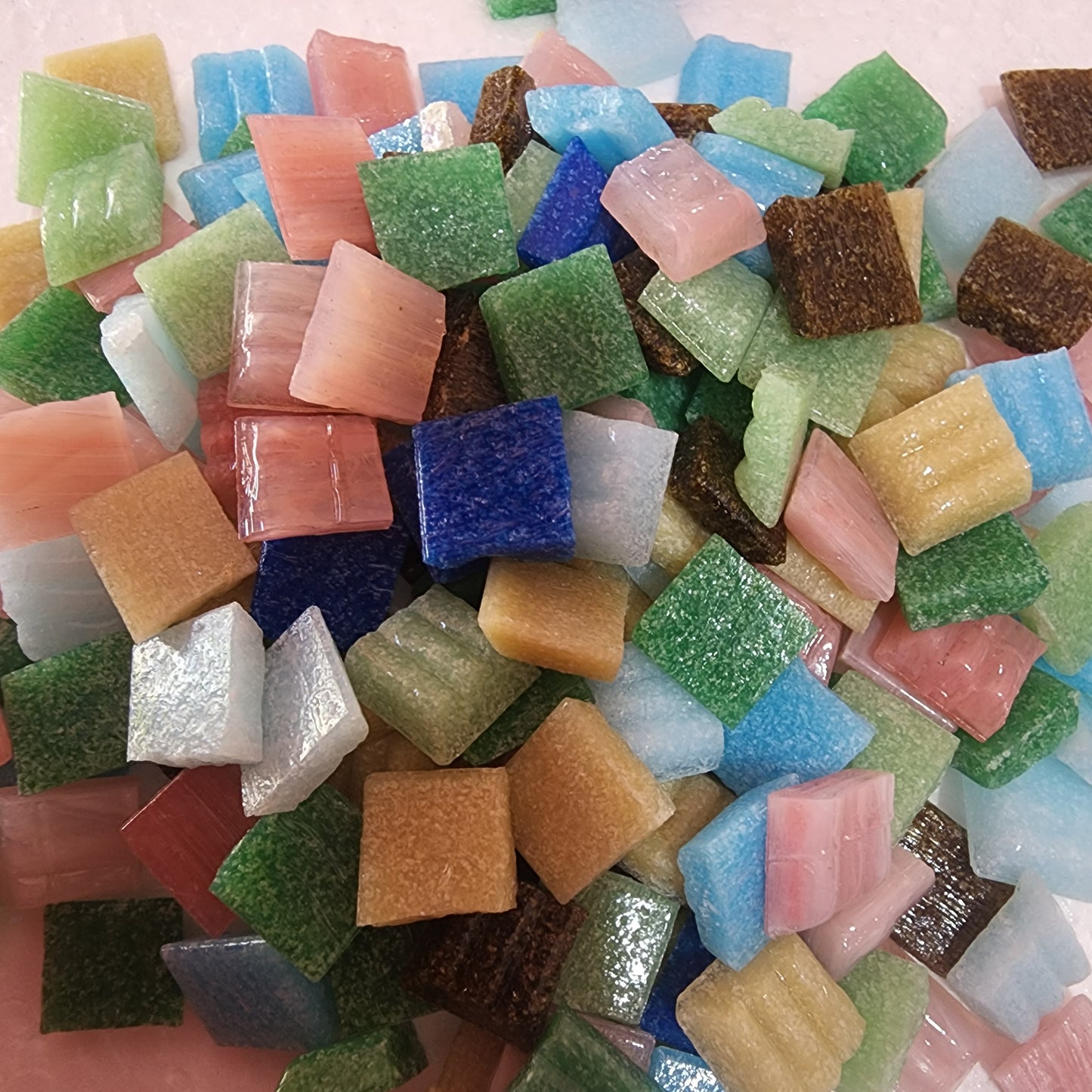 RAINBOW MINIS Tiny Tiles 1cm x 1cm Squares 500 grams